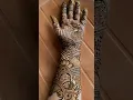 side mehndi ☘️✨. #mehndidesign #mehndi #henna #henna #ytshorts #youtube #viralvideo
