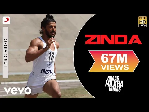 Download MP3 Zinda Lyric Video - Bhaag Milkha Bhaag|Farhan Akhtar|Siddharth Mahadevan|Prasoon Joshi