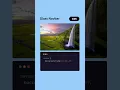 How to create glass navbar effect using CSS
