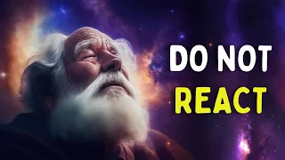 The Power Of Not Reacting The Best Reaction Is NO Reaction 