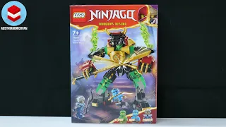 LEGO Ninjago Dragons Rising 71817 Lloyd's Elemental Power Mech - LEGO Speed Build Review