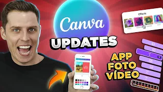 ⭐ 3 Novidades TOPS da FERRAMENTA CANVA!