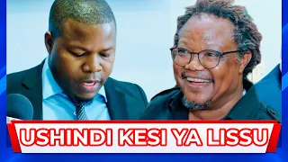 LISSU ALIVYOSHINDA WAKILI WAKE RIPOTI NZITO ATOA A-Z ASIMULIA
