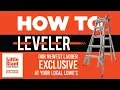 Little Giant Ladders Leveler How-To