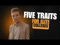 The Five Character Traits Necessary for Elite Colleges