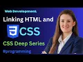 How to Link CSS File With HTML Beginner CSS Tutorial