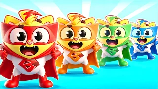 Superhero Kids Song – Let's Help Together! 🎵🦸😊Baby Zoo Story