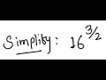 Exponents Simplify 16