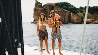 BOAT LIFE: Family of 3 Sailing Remote Islands