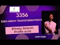 3356 Zero Array Transformation II O NlogQ Binary Search Prefix Sum Brute Force LeetCode