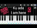 Download Lagu Ku ada (I am Here)|EASY Piano Tutorial