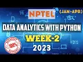 Data Analytics with Python NPTEL Week 2 assignment answers