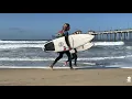 Sound of Ocean Waves 1 hr 20 m at Huntington Beach Pier Southside 4K