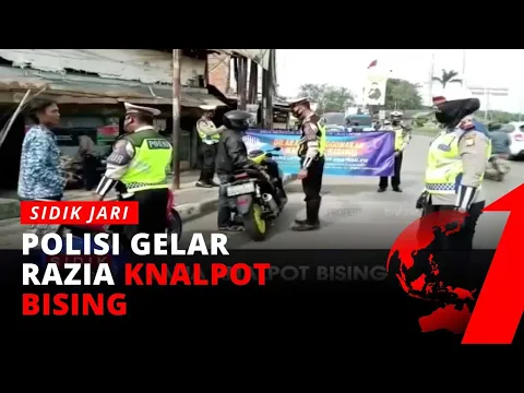Jelang Bulan Puasa, Polisi Razia Knalpot Bising Dan Dimusnahkan | tvOne