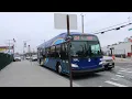 MTA NYCT on the Q54 to Williamsburg Bridge Plaza at Metropolitan Av Fresh Pond Rd
