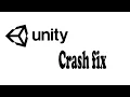 Unity crashes when opening project FIX