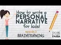 Download Lagu Menulis Narasi Pribadi - Episode 1: Menyusun Cerita untuk Anak-anak