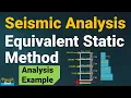 Seismic Analysis by Equivalent Static Analysis Method Using IS 1893 Part-1 2016