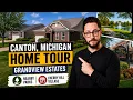 Canton Michigan Home Tour Grandview Estates Parks Cherry Hill Village