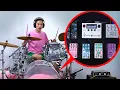 Guitar pedals on drums sounds ridiculous