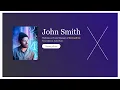 How To Make Animated User Profile Card Using HTML CSS And JavaScript