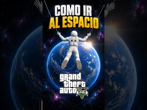 COMO VIAJAR AL ESPACIO EN GTA 5🚀  #gta #gta5 #gtav #gtarp#espacio #humor #gtaonline #gta6