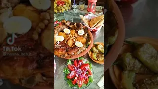 افضل الاكلات الجزائرية الشخشوخة و الكسكس Tik Tok الجزائر اشتراك 