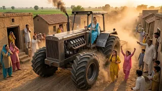 #Ai 3 बहनों ने बनाया दुनिया का सबसे बड़ा ट्रैक्टर 😱🚜 | लेकिन अंदर छुपा था भयानक रहस्य! 🔴