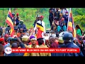 LIVE BREAKING NEWS: BOBI WINE BLOCKED ON HIS WAY TO FORTPORTAL AND KABALORE
