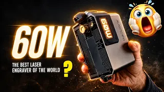 Is This REALLY the Best Laser Engraver in the World?! 😱 60W Monster Review Aliencell X1