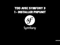 Formation Symfony 3 - 1