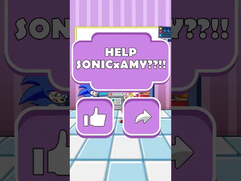 NEW Dance Challenge: Sonic CAN’T STOP Dancing to Save the Amy from the Shadow! #sonic