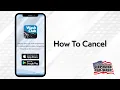 How to cancel your membership - All American Wash Club APP