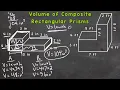 Volume of Composite Rectangular Prisms MATH CLINIC ARCHIVES GRADE 6