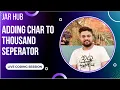 Adding Char To Thousand Separator in String