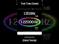 Download Lagu Short Hearing Test. Sound 1-22000 Hz (Linear Sweep) #frequency #sound #hz #hearingtest #lifehacks