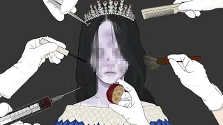 공포 ASMR⚠️ 잔혹 동화 백설공주의 비밀 / 시각적 팅글 메이크업 애니메이션! 루루팡