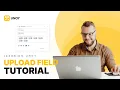 Create a FILE UPLOAD Element with No Code - UNOY Tutorial