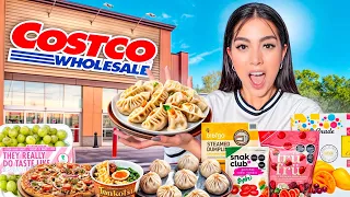 PROBANDO los productos MÁS VIRALES DE COSTCO 🍔 🍭 ¿Vale la pena como dicen? | Claudipia