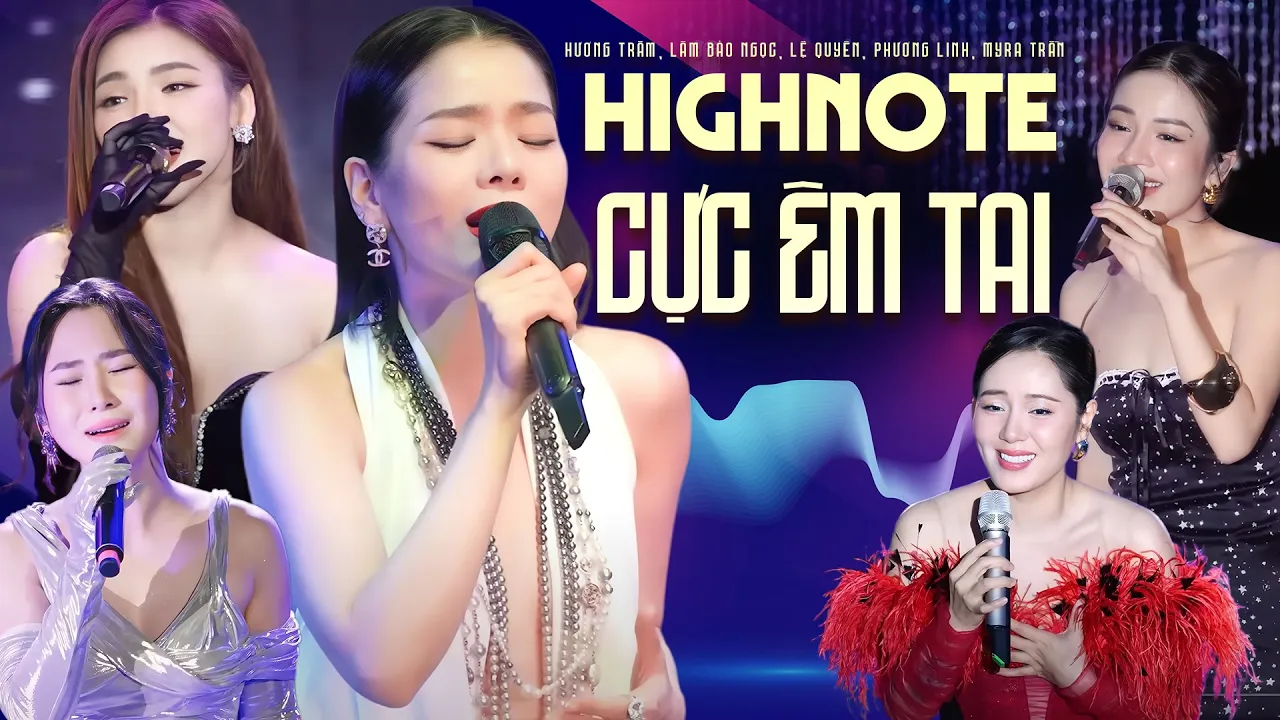 Outline Video Top Nàng Thơ Sở Hữu Highnote CỰC ÊM TAI | Hương Tràm, Myra Trần, Lâm Bảo Ngọc, Lệ Quyên, Phương Linh