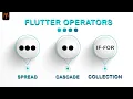 Flutter Operators Collection Spread Cascade Operators