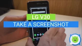 LG V30 How to take a screenshot