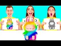 Download Lagu Siapa Yang Melukis Paling Bagus, Mendapatkan Hadiahnya | Situasi Makanan Lucu DuKoDu Challenge