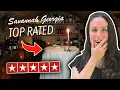 Eating At The BEST Reviewed Restaurant In Savannah Georgia 5 STAR