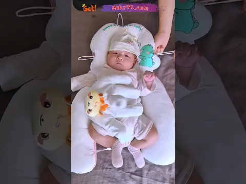 Worried About Your Baby’s Head Shape? Baby Head Shaping Pillow Has Adjustable Wraparound Support.
