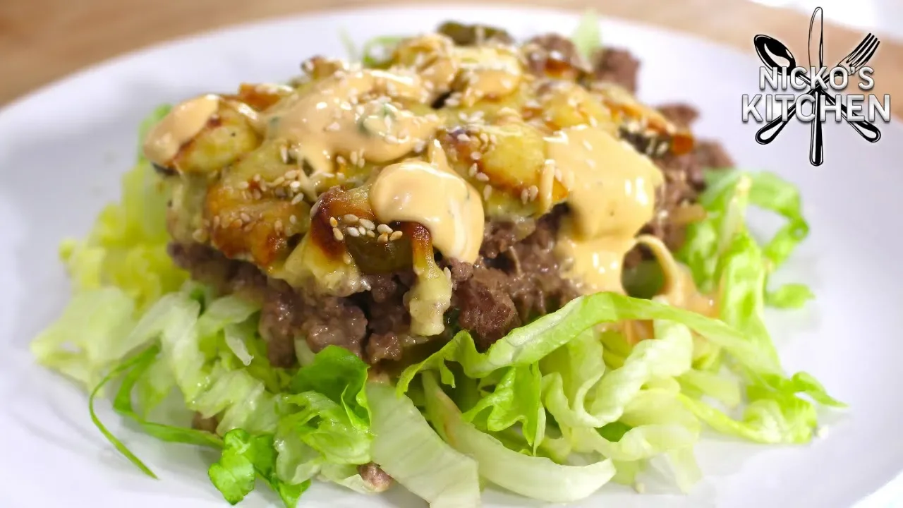 Big Mac Salat | Low Carb. 