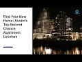 Finding Austin Second Chance Apartments When No One Will Approve You