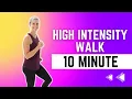 Download Lagu 10 Minute High Intensity Walking Workout