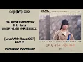 Download Lagu Solji(솔지) EXID – You Don't Even Know If It Hurts (쓰라린 상처도 아픈지 모르고) Lyrics Love With Flaws OST Part.5