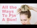 Tips and Tricks How to Bobby Pin a Bun - KayleyMelissa